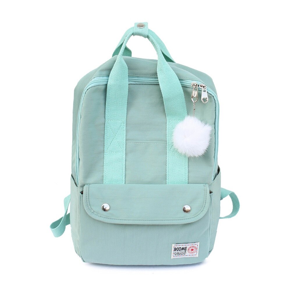 backpack women Large Capacity Solid Color Waterproof Nylon Casual Backpack School Bag backpack women Large Capacity Solid Color Waterproof Nylon Casual Backpack School Bag
