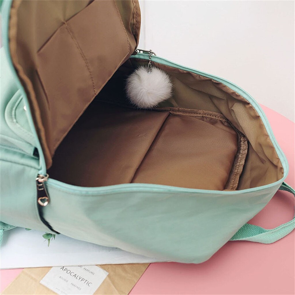 backpack women Large Capacity Solid Color Waterproof Nylon Casual Backpack School Bag backpack women Large Capacity Solid Color Waterproof Nylon Casual Backpack School Bag