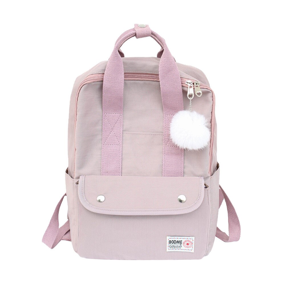 backpack women Large Capacity Solid Color Waterproof Nylon Casual Backpack School Bag backpack women Large Capacity Solid Color Waterproof Nylon Casual Backpack School Bag