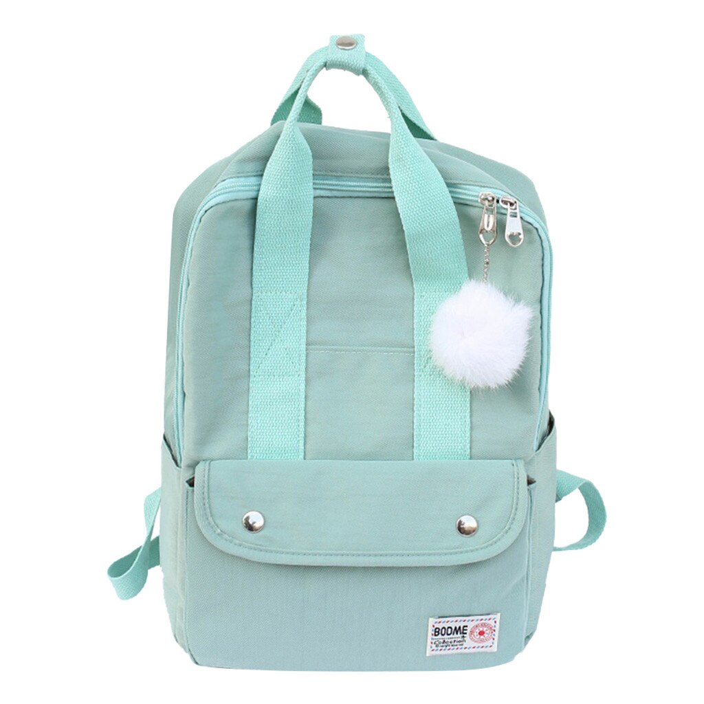backpack women Large Capacity Solid Color Waterproof Nylon Casual Backpack School Bag backpack women Large Capacity Solid Color Waterproof Nylon Casual Backpack School Bag