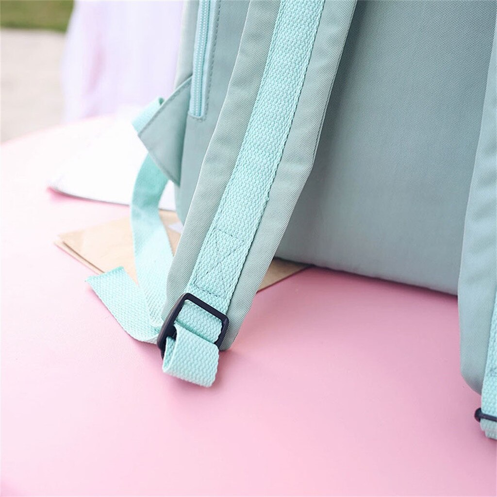 backpack women Large Capacity Solid Color Waterproof Nylon Casual Backpack School Bag backpack women Large Capacity Solid Color Waterproof Nylon Casual Backpack School Bag
