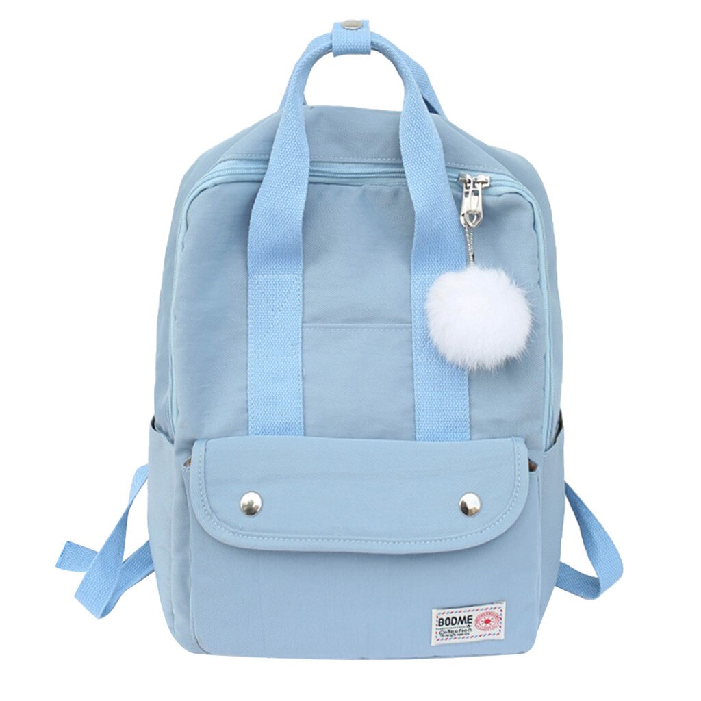 backpack women Large Capacity Solid Color Waterproof Nylon Casual Backpack School Bag backpack women Large Capacity Solid Color Waterproof Nylon Casual Backpack School Bag