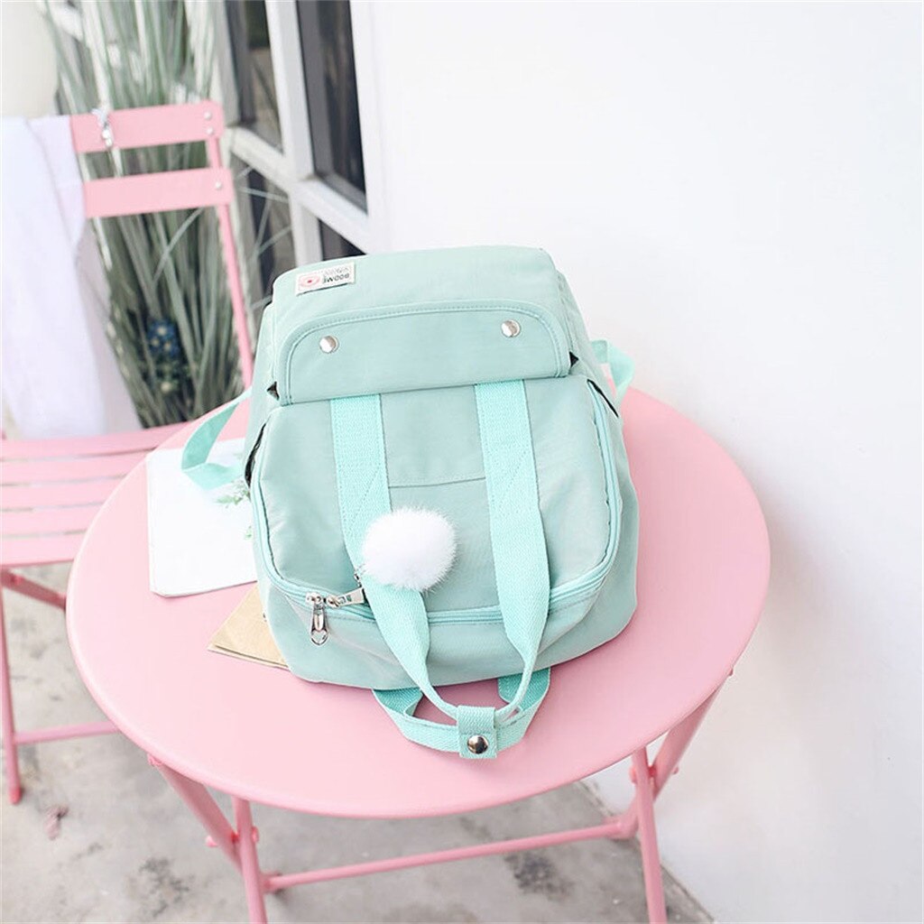 backpack women Large Capacity Solid Color Waterproof Nylon Casual Backpack School Bag backpack women Large Capacity Solid Color Waterproof Nylon Casual Backpack School Bag