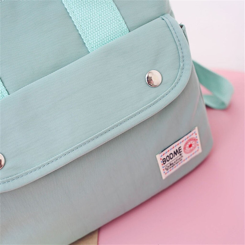 backpack women Large Capacity Solid Color Waterproof Nylon Casual Backpack School Bag backpack women Large Capacity Solid Color Waterproof Nylon Casual Backpack School Bag