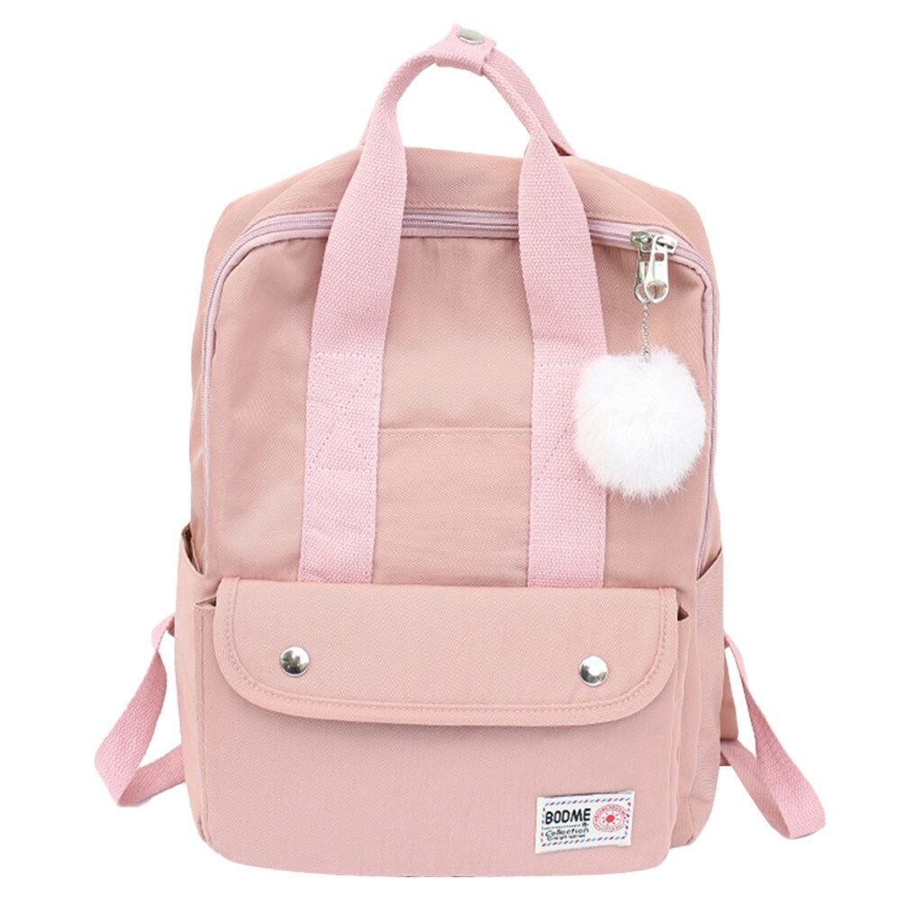 backpack women Large Capacity Solid Color Waterproof Nylon Casual Backpack School Bag backpack women Large Capacity Solid Color Waterproof Nylon Casual Backpack School Bag