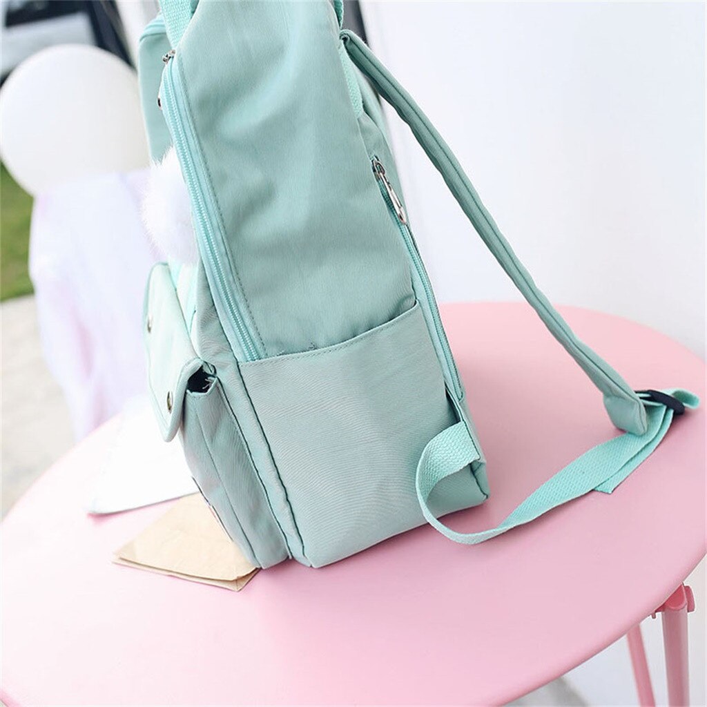 backpack women Large Capacity Solid Color Waterproof Nylon Casual Backpack School Bag backpack women Large Capacity Solid Color Waterproof Nylon Casual Backpack School Bag