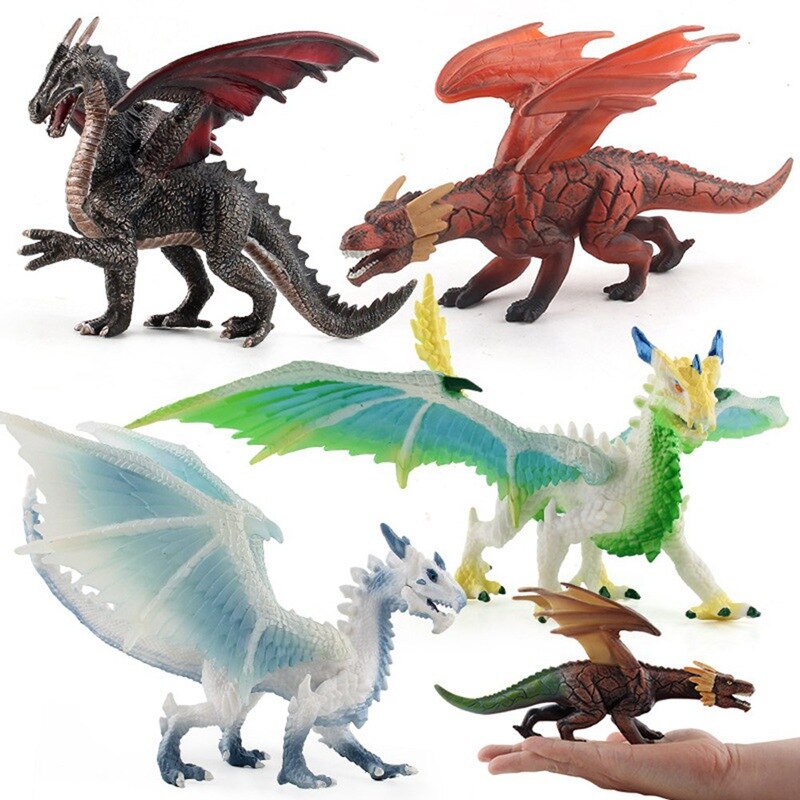 Simulation Flying Dragon Dinosaurs Action Figures Animals Model Collection Kids  Education Toy Gift Ornaments Simulation Flying Dragon Dinosaurs Action Figures Animals Model Collection Kids  Education Toy Gift Ornaments