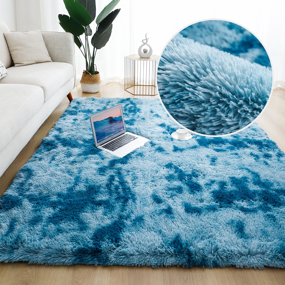 Plush Carpet for Living Room Fluffy Rug Thick Bed Room Carpets Anti-slip Floor Plush Carpet for Living Room Fluffy Rug Thick Bed Room Carpets Anti-slip Floor