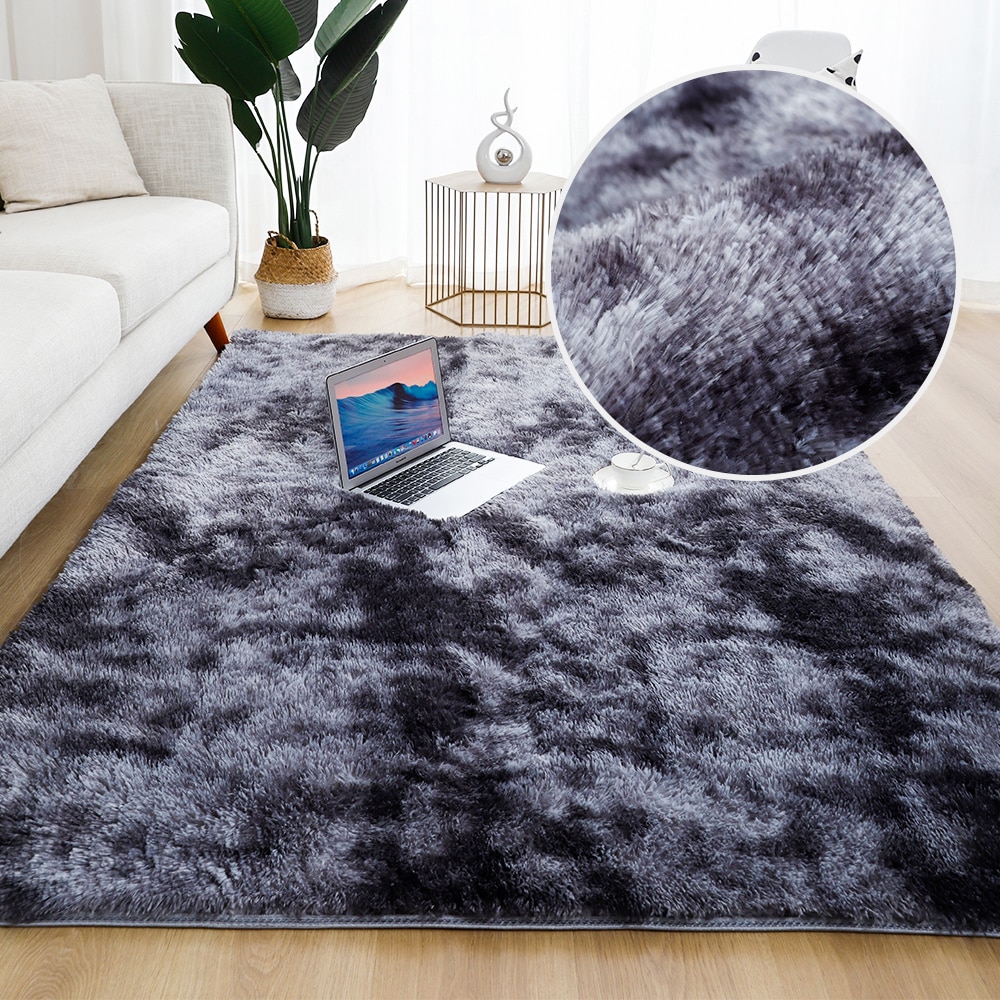 Plush Carpet for Living Room Fluffy Rug Thick Bed Room Carpets Anti-slip Floor Plush Carpet for Living Room Fluffy Rug Thick Bed Room Carpets Anti-slip Floor