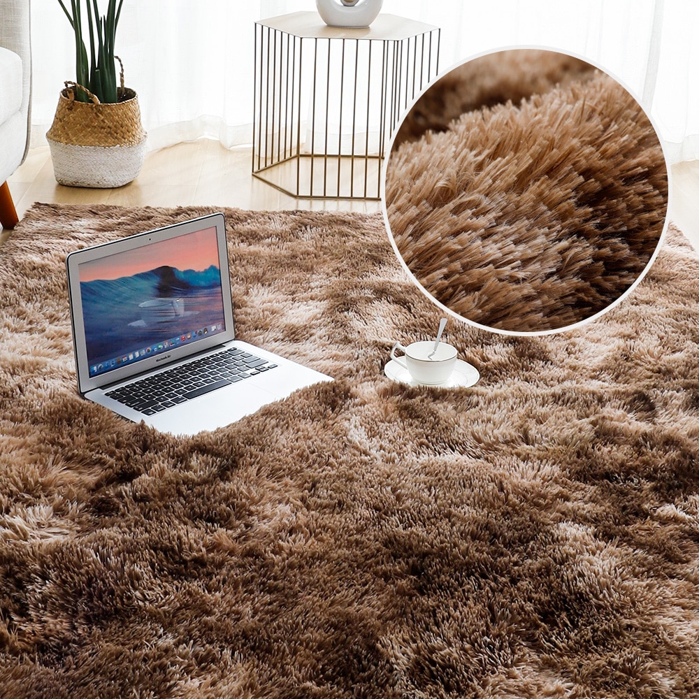 Plush Carpet for Living Room Fluffy Rug Thick Bed Room Carpets Anti-slip Floor Plush Carpet for Living Room Fluffy Rug Thick Bed Room Carpets Anti-slip Floor