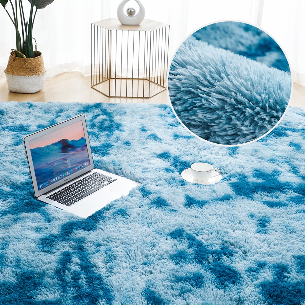 Plush Carpet for Living Room Fluffy Rug Thick Bed Room Carpets Anti-slip Floor Plush Carpet for Living Room Fluffy Rug Thick Bed Room Carpets Anti-slip Floor