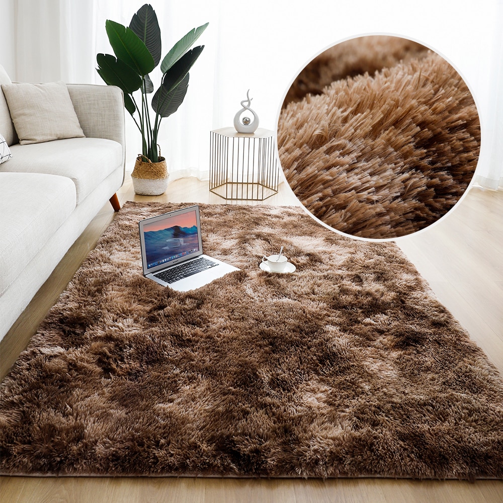 Plush Carpet for Living Room Fluffy Rug Thick Bed Room Carpets Anti-slip Floor Plush Carpet for Living Room Fluffy Rug Thick Bed Room Carpets Anti-slip Floor