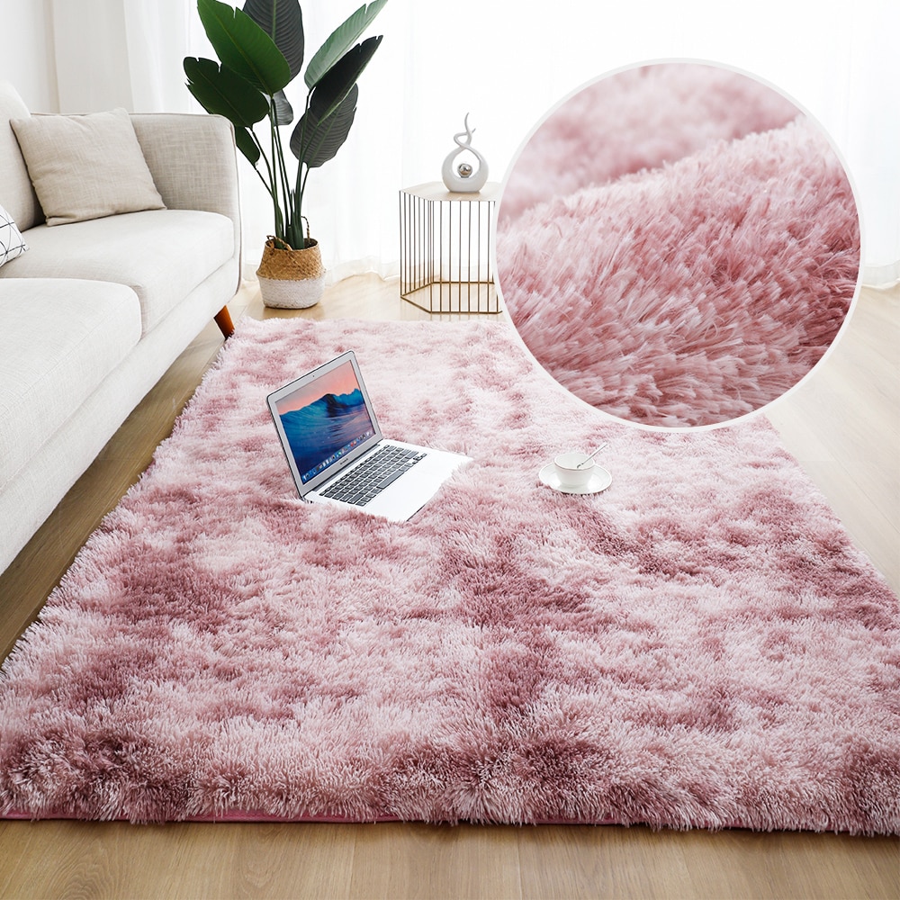 Plush Carpet for Living Room Fluffy Rug Thick Bed Room Carpets Anti-slip Floor Plush Carpet for Living Room Fluffy Rug Thick Bed Room Carpets Anti-slip Floor