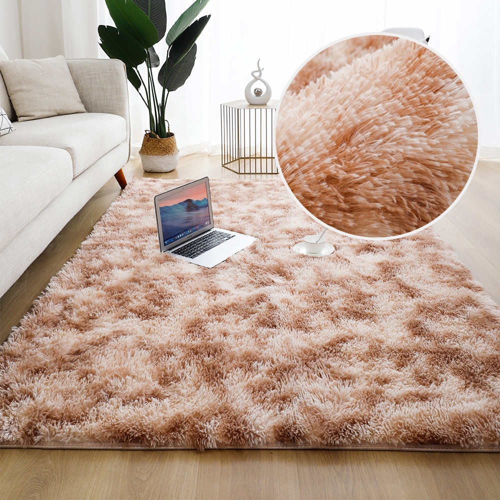 Plush Carpet for Living Room Fluffy Rug Thick Bed Room Carpets Anti-slip Floor Plush Carpet for Living Room Fluffy Rug Thick Bed Room Carpets Anti-slip Floor