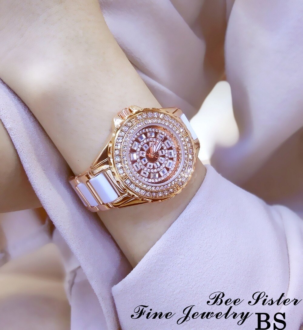 Fashion Watch For Ladies Quartz Watch Diamond Crystal Luxury Women Rhinestone Watches Fashion Watch For Ladies Quartz Watch Diamond Crystal Luxury Women Rhinestone Watches