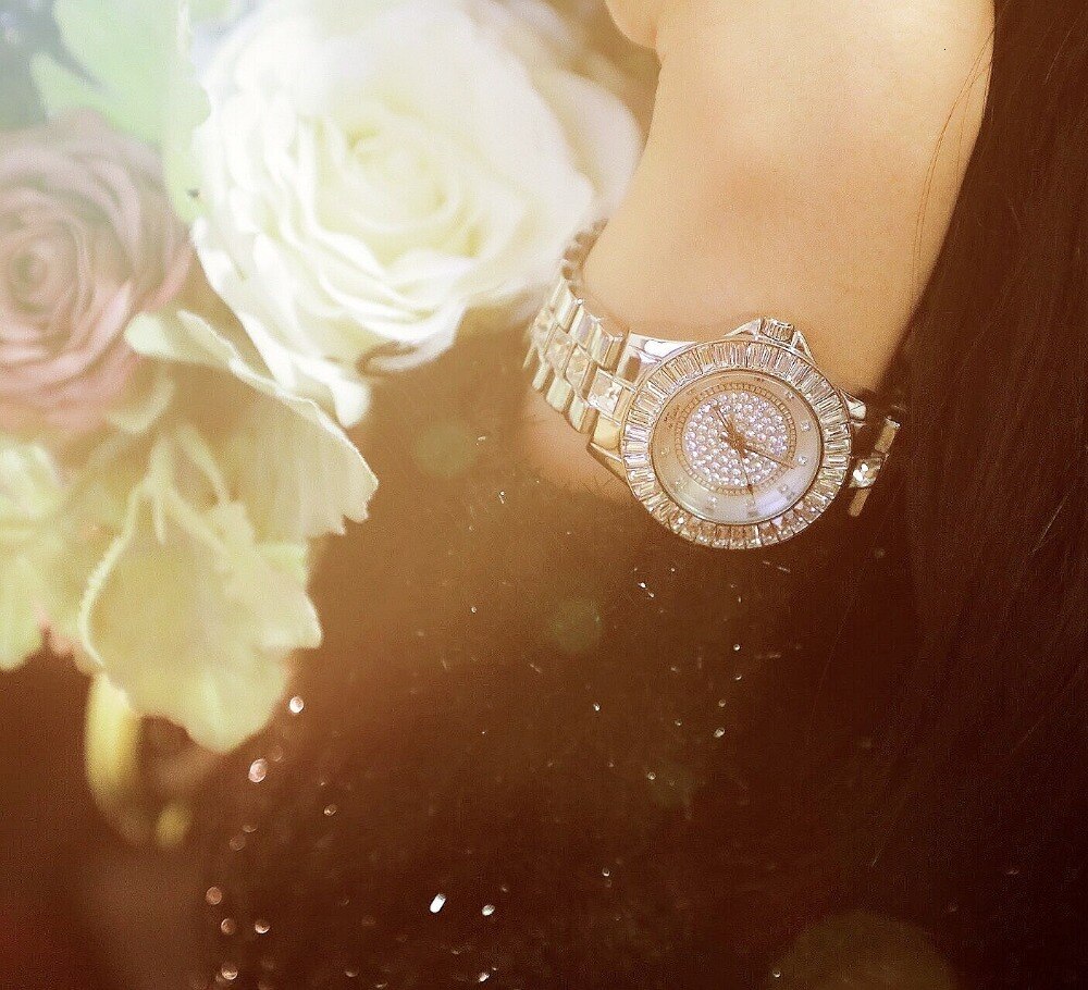 Fashion Watch For Ladies Quartz Watch Diamond Crystal Luxury Women Rhinestone Watches Fashion Watch For Ladies Quartz Watch Diamond Crystal Luxury Women Rhinestone Watches