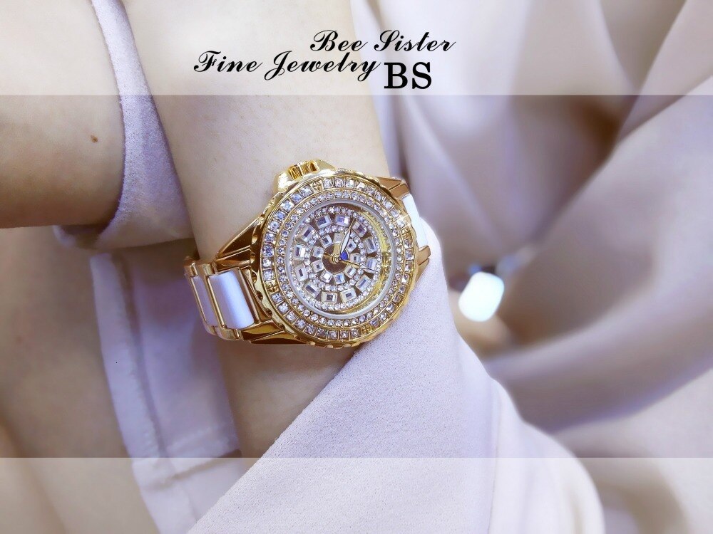 Fashion Watch For Ladies Quartz Watch Diamond Crystal Luxury Women Rhinestone Watches Fashion Watch For Ladies Quartz Watch Diamond Crystal Luxury Women Rhinestone Watches