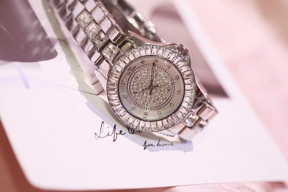 Fashion Watch For Ladies Quartz Watch Diamond Crystal Luxury Women Rhinestone Watches Fashion Watch For Ladies Quartz Watch Diamond Crystal Luxury Women Rhinestone Watches
