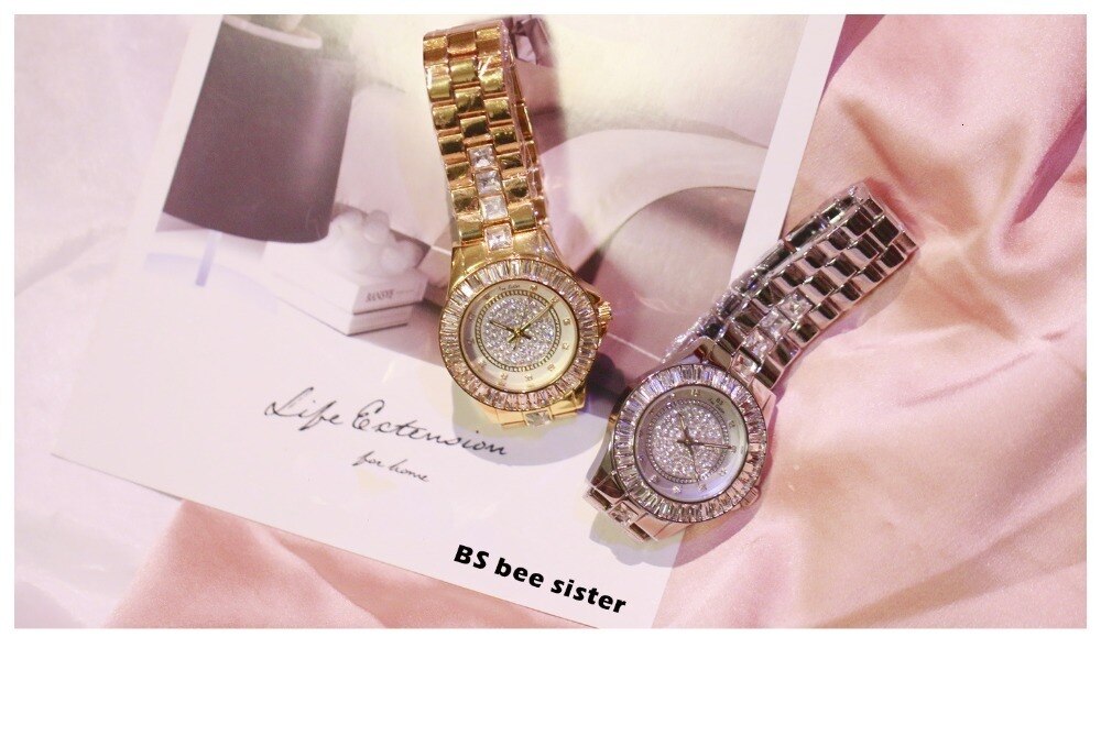 Fashion Watch For Ladies Quartz Watch Diamond Crystal Luxury Women Rhinestone Watches Fashion Watch For Ladies Quartz Watch Diamond Crystal Luxury Women Rhinestone Watches
