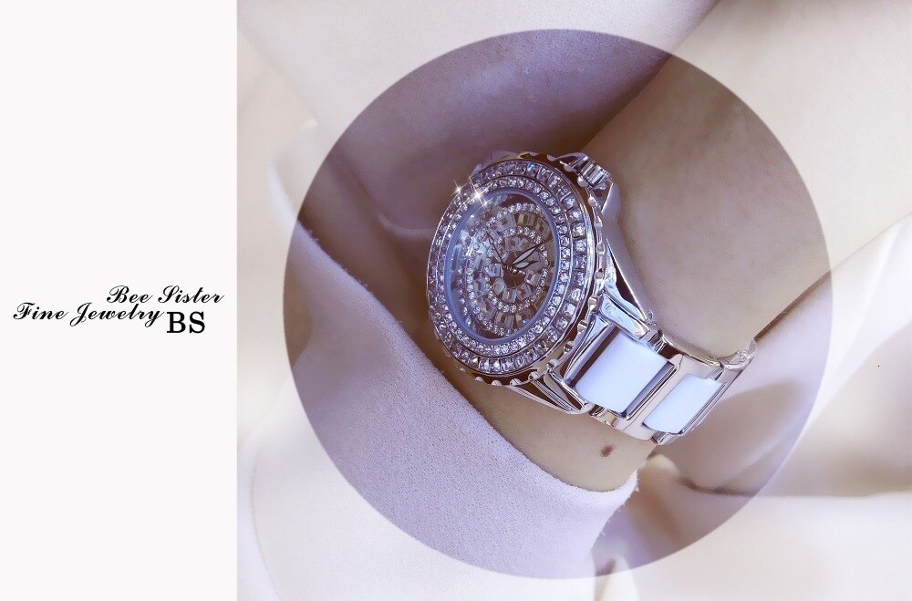 Fashion Watch For Ladies Quartz Watch Diamond Crystal Luxury Women Rhinestone Watches Fashion Watch For Ladies Quartz Watch Diamond Crystal Luxury Women Rhinestone Watches