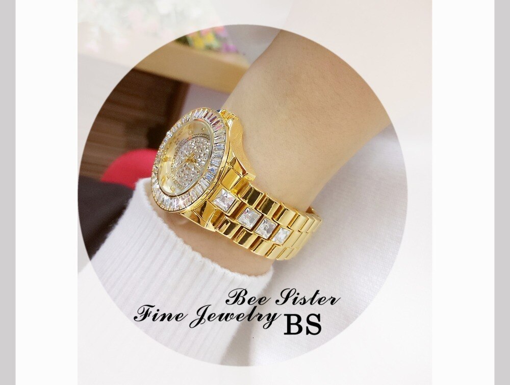 Fashion Watch For Ladies Quartz Watch Diamond Crystal Luxury Women Rhinestone Watches Fashion Watch For Ladies Quartz Watch Diamond Crystal Luxury Women Rhinestone Watches