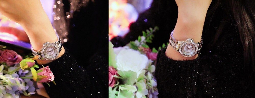 Fashion Watch For Ladies Quartz Watch Diamond Crystal Luxury Women Rhinestone Watches Fashion Watch For Ladies Quartz Watch Diamond Crystal Luxury Women Rhinestone Watches