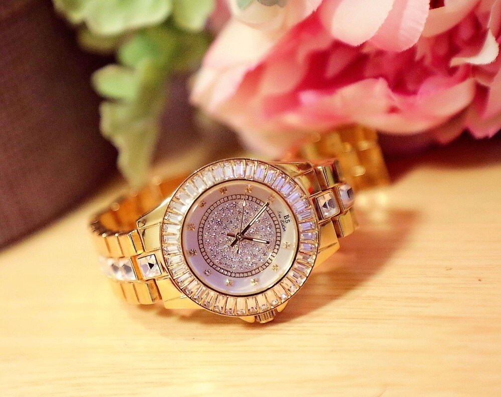 Fashion Watch For Ladies Quartz Watch Diamond Crystal Luxury Women Rhinestone Watches Fashion Watch For Ladies Quartz Watch Diamond Crystal Luxury Women Rhinestone Watches