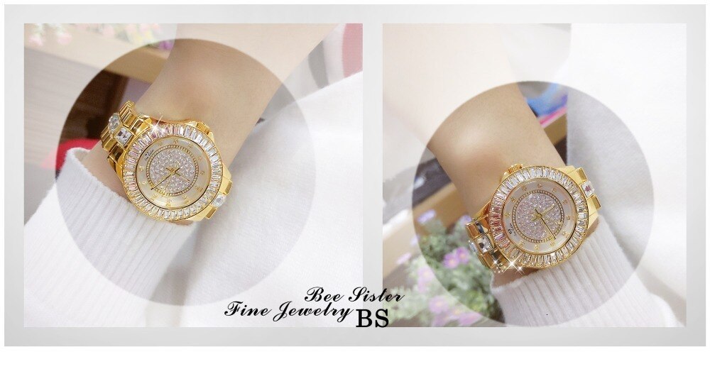 Fashion Watch For Ladies Quartz Watch Diamond Crystal Luxury Women Rhinestone Watches Fashion Watch For Ladies Quartz Watch Diamond Crystal Luxury Women Rhinestone Watches