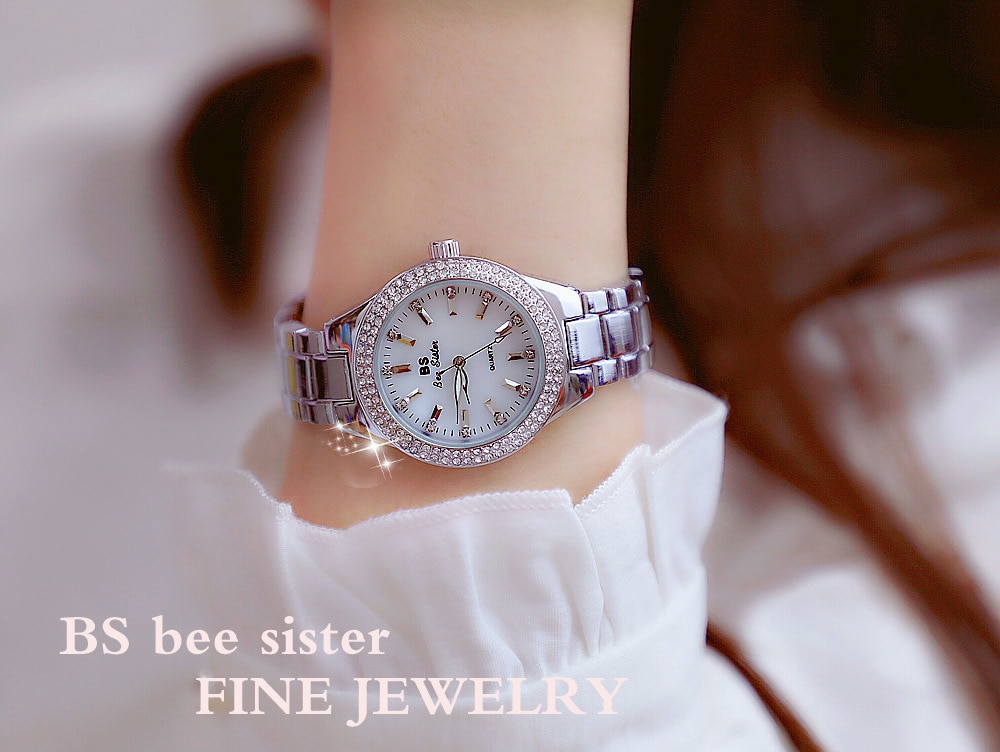 Luxury Brand Lady Crystal Watch Women Dress Watch Diamond Fashion Rose Gold Luxury Brand Lady Crystal Watch Women Dress Watch Diamond Fashion Rose Gold