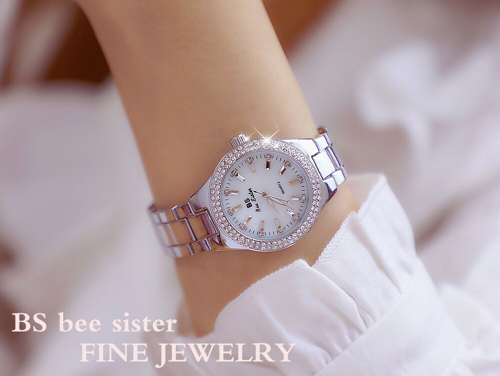 Luxury Brand Lady Crystal Watch Women Dress Watch Diamond Fashion Rose Gold Luxury Brand Lady Crystal Watch Women Dress Watch Diamond Fashion Rose Gold