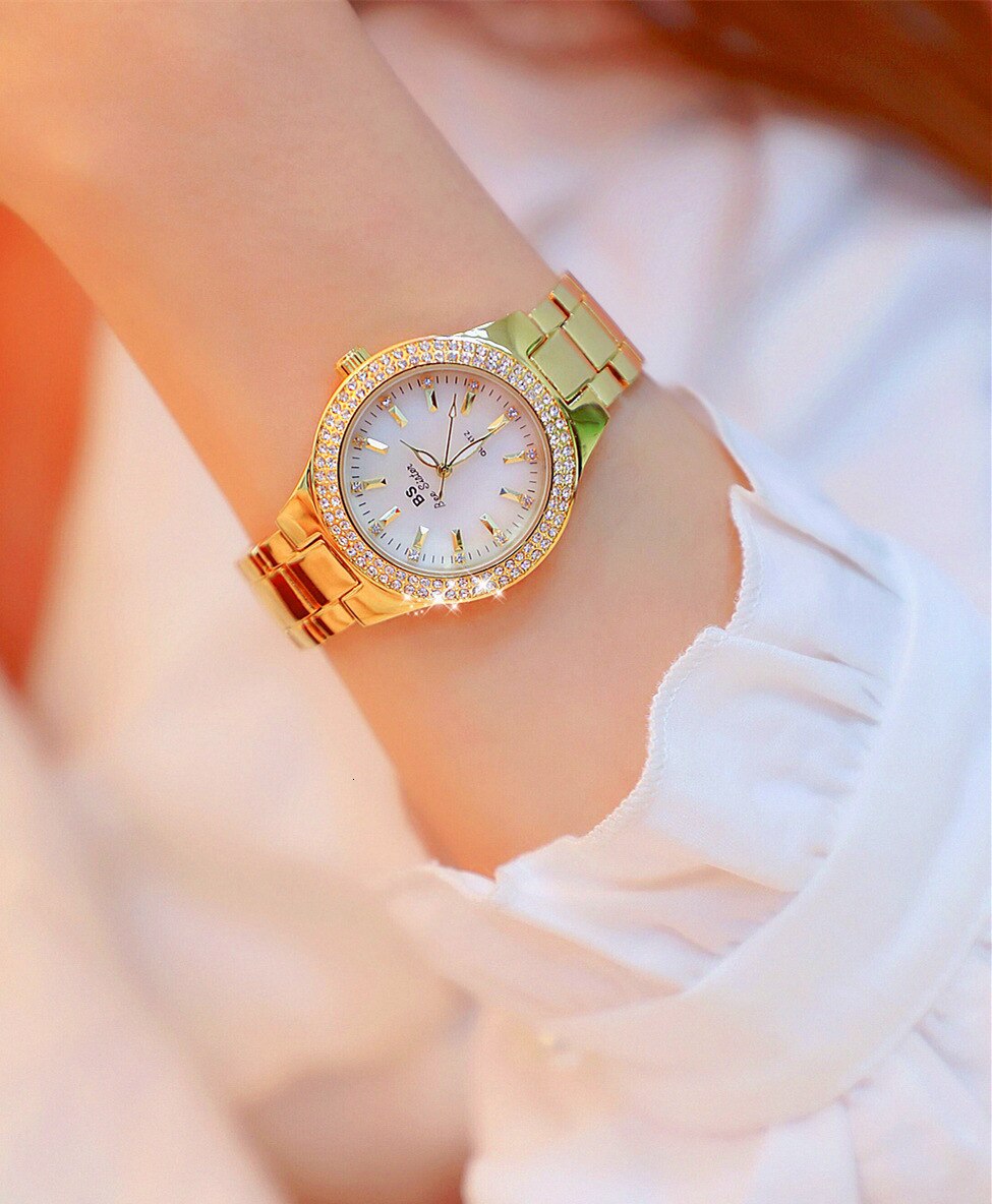 Luxury Brand Lady Crystal Watch Women Dress Watch Diamond Fashion Rose Gold Luxury Brand Lady Crystal Watch Women Dress Watch Diamond Fashion Rose Gold