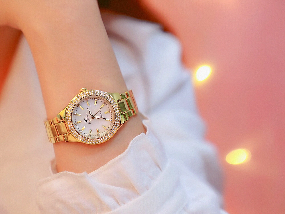 Luxury Brand Lady Crystal Watch Women Dress Watch Diamond Fashion Rose Gold Luxury Brand Lady Crystal Watch Women Dress Watch Diamond Fashion Rose Gold