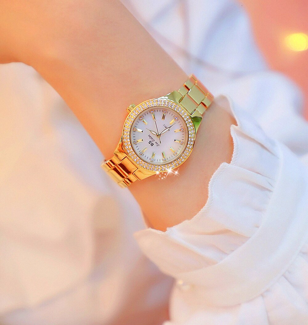 Luxury Brand Lady Crystal Watch Women Dress Watch Diamond Fashion Rose Gold Luxury Brand Lady Crystal Watch Women Dress Watch Diamond Fashion Rose Gold