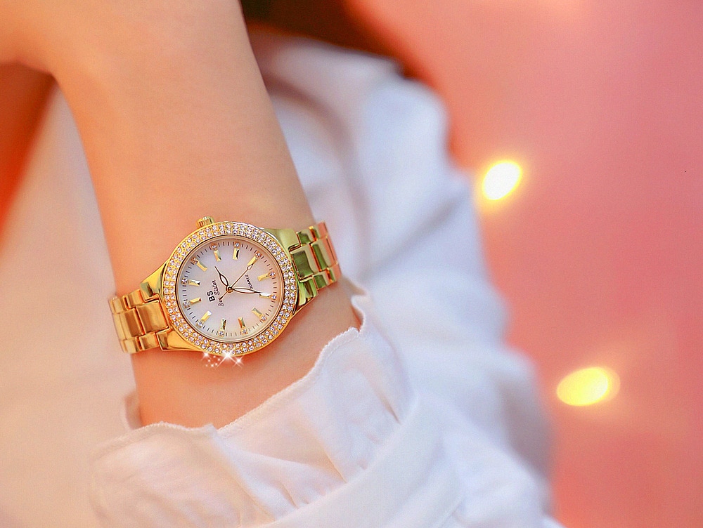 Luxury Brand Lady Crystal Watch Women Dress Watch Diamond Fashion Rose Gold Luxury Brand Lady Crystal Watch Women Dress Watch Diamond Fashion Rose Gold